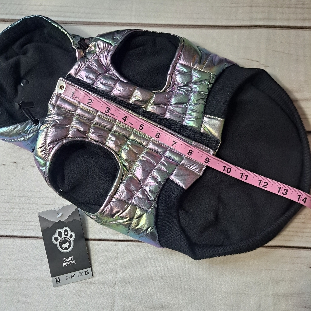 Canada Pooch Iridescent Dog Jacket - Picture 7 of 8